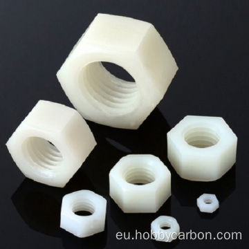 Koloretsua Nylon Lock Nut M3 pertsonalizatutako aluminiozko azkoina